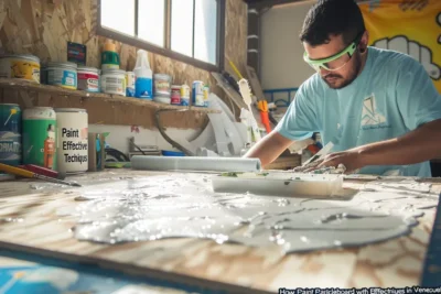 como pintar aglomerado de madera