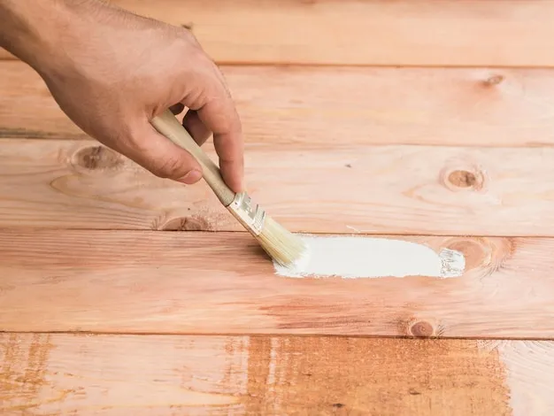 como pintar madera de pino