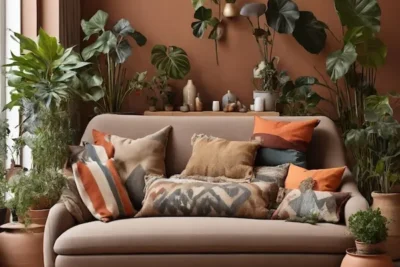 Mejores colores para combinar el color marron en la decoracion del hogar